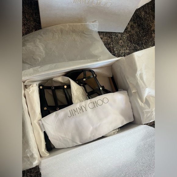 Jimmy Choo Authentic Cage heel Stilettos - Picture 7 of 12